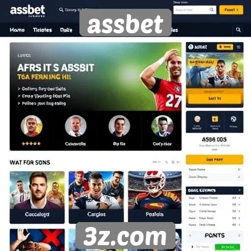 Análise das funcionalidades do site assbet